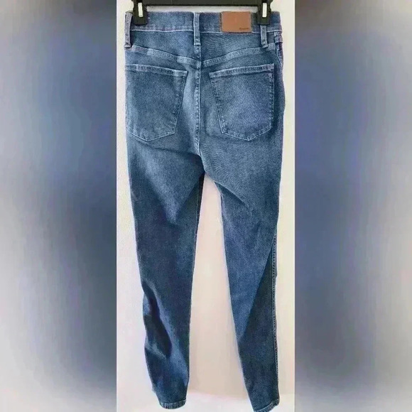 Madewell 10" High Rise Skinny Jeans Style No MB908 Size 27 - Picture 3 of 10